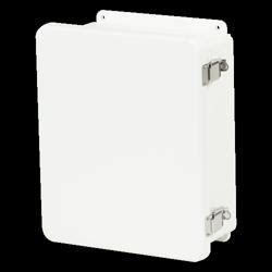 stahlin j1412hll non-metallic enclosure|14 x 12 x 6 Inches Fiberglass Enclosure J1412HW .